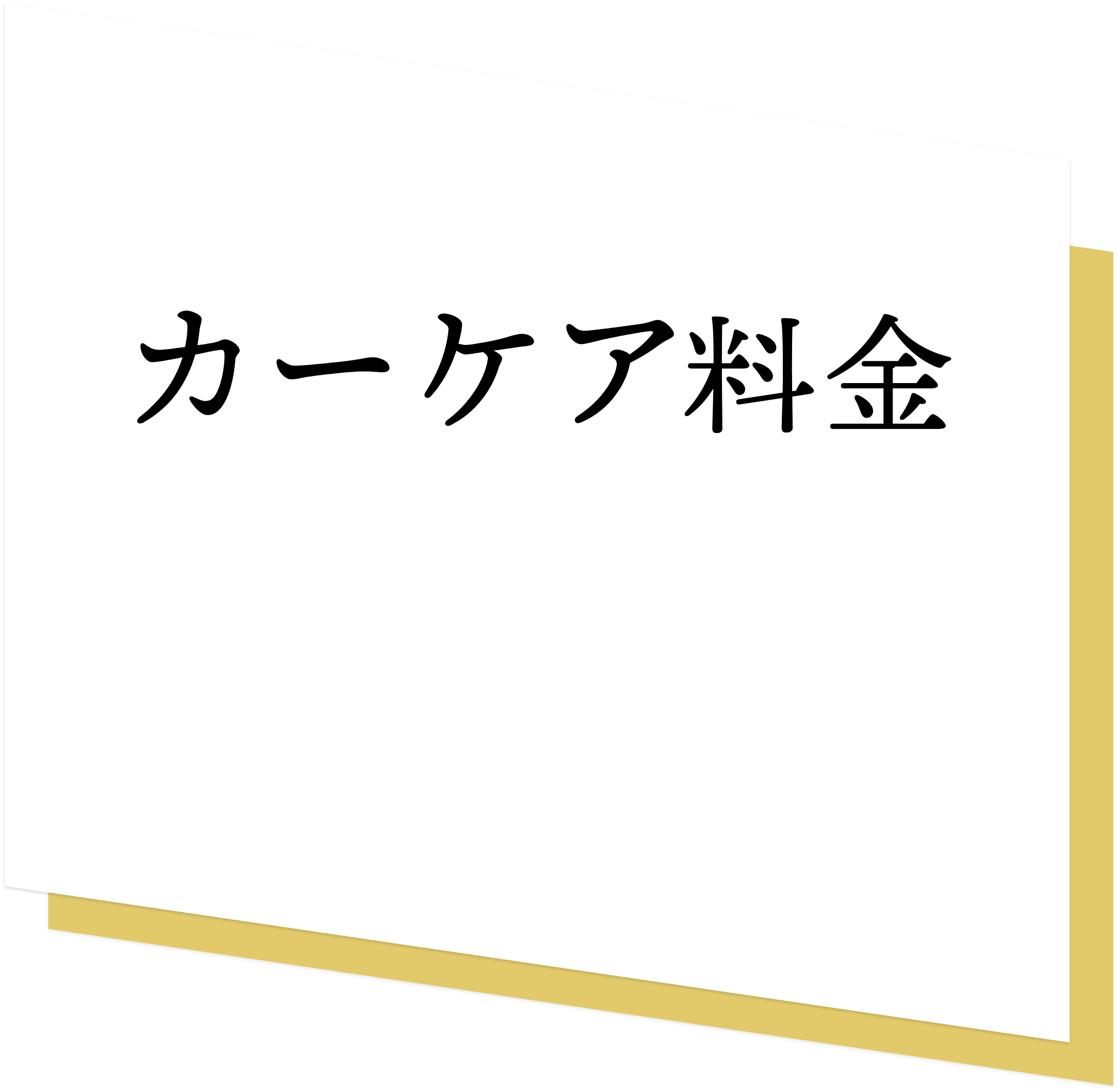 カーケア料金